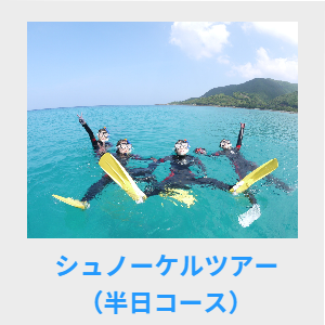 シュノーケルツアー